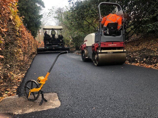 Tarmacing in Cleobury Mortimer